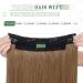 Elailite Secret Wire Hair Extension Invisible Headband With Clips One Piece Real Human Hair Straight (#06 Light Brown 18 Inch (95 g)) 18 Inch (95 g) #06 Light Brown - Buy Online on GoSupps.com