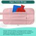 Reusable Bio-Ribinus Oil Pack Set | Double-Layer Castor Oil Wraps for Waist & Neck | Washable Pink Castor Oil Packs - International Shipping Available - Buy Online on GoSupps.com