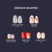KISS imPRESS No Glue Mani Press On Nails - On My Mind White Almond Shape Medium Size Includes 30 Nails & Accessories - Shop Now Internationally - Buy Online on GoSupps.com