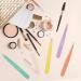 Eyebrow Tweezers Plucking 7 Pieces Eyebrow Tweezers Professional Tweezers Set Made of Stainless Steel Tweezers Eyebrow for Removal of Ingrown Hair Eyebrow Plucking for Men and Women - Buy Online on GoSupps.com