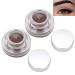 2pcs Eyebrow Eyeliner Double-Use Cream Waterproof Anti-Smudge Highlight Color Eyeliner Paste Long-Lasting Eyebrow Tint Gel(#2)