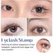 Saluaqui 4pcs Lower Eyelash Stamp Set Waterproof Lower Lash Stamp Create Voluminous and Curled Look for Enhanced Beauty Reusable Kit for Practice for Beginners or Professionals - Buy Online on GoSupps.com