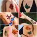 Cerlaza 78 Styles Temporary Tattoos for Women - 3D Butterfly & Flower Stickers, Waterproof & Long Lasting - Realistic Tatuajes Temporales for Adults - Buy Online on GoSupps.com