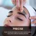 Tweezees Precision Stainless Steel Tweezers - Professional Slant & Splinter Tip | Extra Sharp Hair Removal Tool for Eyebrow Shaping - Buy Online on GoSupps.com