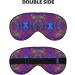 Buy Tie Dye Hippie Soft Sleep Eye Mask - Breathable Travel Eye Patch for Relaxation - Perfect for Women - Buy Online on GoSupps.com