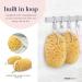MainBasics Bath Sponges for Shower - Large Foam Loofah Sponge 2 Pack - Buy Online on GoSupps.com