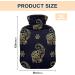 Elephant Cover Hot Water Bottle - 2L Pain Relief Bag for Headaches & Comfort | International Shipping - Buy Online on GoSupps.com