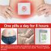 Bubchen Mugwort Belly Patch 30Pcs + Navel Wormwood Sticker - Natural Moxa Hot Moxibustion for Digestive Health - Buy Online on GoSupps.com