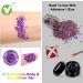 URAQT Body Glitter Gel - Holographic Mermaid Sequins Chunky Cosmetic Glitter for Face, Body, Hair, and Nails - Purple Sparkling Festival Party Lotion - Buy Online on GoSupps.com