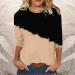 Yihaojia Fall Tops for Women 2023 Trendy 3/4 Sleeve Crewneck T Shirts Tee Plaid/Stripes Print 3/4 Sleeves Pullover Blouse Khaki#198 Large - Buy Online on GoSupps.com