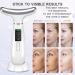 Youngfocus Face-Neck Massager - Vibration & Cooling Red Light Therapy for Anti-Aging & Skin Tightening - White - Buy Online on GoSupps.com
