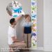 MHJY Kids Height Chart for Boys & Girls | Wooden Ruler Growth Chart | Dinosaur Themed Canvas Wall Decor - Buy Online on GoSupps.com