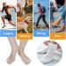 Silicone Small Toe Sleeves 20PC White - Toe Caps for Corns, Blisters, Ingrown Nails - Buy Online on GoSupps.com