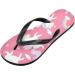 Mnsruu X-Large Unicorn Flip-Flops - Horse & Rainbow Cloud - Perfect for Home Hotel Spa & Travel - Men & Women - Buy Online on GoSupps.com