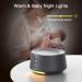 Grey 15.2 White Noise Machine - 14 Soothing Sounds, Night Light, Timer Feature for Baby & Adult Sleep - Plug-in Sound Machine - Buy Online on GoSupps.com