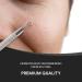 Lancet for Facial Milia & Whitehead Extraction Tool | Double Ended Angled Circle Loop & Sharp Needle | Dermatologist Recommended | Synthetic Leather Storage - Buy Online on GoSupps.com