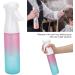ANGGREK Spray Bottle 300ml Spray Bottle Reusable Proof Plastic Spray Bottle 360 Spray Continuous Mist Ergonomic for Hairstyling neating- Pink Green - Buy Online on GoSupps.com