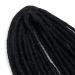 DSOAR 20 Double Ended Synthetic Dreadlocks - 10 Strands/Pack Soft Crocheted Braided Hair Extensions for Reggae & Hip-Hop Style Black 1# - Buy Online on GoSupps.com