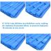 Samnuerly Interpreting Pressure Air Mattress | Pneumatic Massage Pillow & Pump for Bedridden Comfort - Buy Online on GoSupps.com