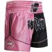 Farabi Muay Thai Shorts - Small Pink/Black | Training MMA Boxing Shorts - Buy Online on GoSupps.com