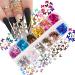 12 Colors 3D Holographic Butterfly Nail Art Glitter Sequins - Sparkly Laser Decals for Acrylic Nails - Manicure Paillettes for Women - Buy Online on GoSupps.com