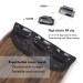 YDDM Clip-In Hair Extensions - 24 Inch Synthetic Smooth Realistic Look - 4Pcs 8H27# - Affordable & Easy to Use - Buy Online on GoSupps.com