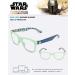 STAR WARS Baby Yoda Light Blocking Glasses for Kids | Computer Gaming Eyewear (Ages 2-10) with Protective Case - Small Green/Blue - Buy Online on GoSupps.com