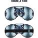 Fierce Wolf Head Sleep Mask | Unisex Adjustable Buckle | Perfect for Travel Yoga & Naps - International Shipping Available - Buy Online on GoSupps.com