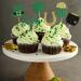 24 PCS St Patrick's Day Cupcake Toppers Glitter Lucky Four Leaf Clover Beer Cupcake Picks for St Patrick's Day Shamrock Theme Baby Shower Birthday Party Cake Decorations (6 styles) Design-6 - Buy Online on GoSupps.com