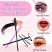 Eco-Friendly 248 Pc Disposable Makeup Applicator Kit with Triangle Puffs, Mascara Wands, Lip Applicators, Eyeliner Brushes - White | Ideal for Makeup Artists - Buy Online on GoSupps.com