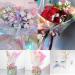 shareluck 1 Roll 50ft Iridescent Cellophane Wrap Easter-Rainbow Wrapping Film (50' Long x 17" Wide) Colored Film Roll to Wrap Gift Baskets  Flower  DIY Craft for Holiday  Christmas  Decor. Iridescent-pink 17"Wide x 50'Long - Buy Online on GoSupps.com