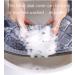 Soft Washable Cloth Toilet Seat Cover Pads - Reusable Grey Cover - Buy Online on GoSupps.com