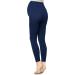 Annes Styling Women's Maternity Leggings | Over Bump Support | 90 DEN | Full Length | Blue | Size 8-10 - Buy Online on GoSupps.com