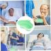 Healifty Water Nursing Organizer Denture Cups with Brushing Basin - Elderly Bathing and Bedridden Toothbrush Cup Set - Buy Online on GoSupps.com