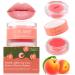 Lip peeling moisturizing lip mask lip mask lip peeling lip sleep mask intensive lip repair treatment fading lip lines (peach 9 g)