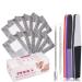 Gel Polish Remover Wraps INFILILA Gel Nail Remover Wraps 200pcs with 1pcs Cuticle Pusher 1pcs Triangle Cuticle Peeler 2pcs Nail File Buffer & Shiner for Removing Nail Polish at Salon or Home