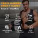 Kumayes Men's Sauna Sweat Vest - Neoprene Fitness Corset & Shapewear | XXL Black for Weight Loss & Belly Slimming - Buy Online on GoSupps.com