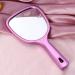 Beaupretty Hand Held Mirror | Double-Sided Cosmetic Mirror with 2X and 3X Magnification | Rosy Round Mirror - Buy Online on GoSupps.com