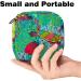 Portable Women s Binding-Up Bags | Menstrual Cup & Tampon Pouches for Teens | Cute Sea Turtles & Tropical Fish Design - Buy Online on GoSupps.com