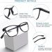 CLASAGA Progressive Multifocus Reading Glasses for Women - Blue Light Blocking Computer Readers with Spring Hinge | 3 Mix Colors 2.0x Magnification - Buy Online on GoSupps.com