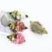 Cinaci 4 Pack Pink Flower Metal Hair Combs Slides with Big Rose Floral - Wedding Bridal Hair Accessories for Women - Buy Online on GoSupps.com