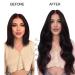 Doores Clip-In Extensions - Real Human Hair Natural Black 50cm (20 Inch) 7 Pieces 110g Remy Seamless Hair Extensions - Buy Online on GoSupps.com