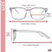 Ziffs Vision Clear Blue Light Blocking Glasses - Gaming Glasses - Premium Magnetic case & Accessories - Clear Blue Light Glasses Women & Men - British Brand - Buy Online on GoSupps.com