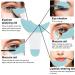Multifunctional Eye Makeup Stencils - Reusable Aid Tool for Eyeliner, Eyeshadow, and Mascara Application | Beginners Friendly - Buy Online on GoSupps.com