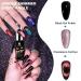 Gel Nail Polish Kit with UV Light | 12 Colors Sparkly Glitter & 9D Chameleon Cat Eye Set | All-in-One Manicure Tools & Magnet Base Top Coat - Buy Online on GoSupps.com