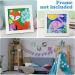 Labeol 5D Diamond Painting Kit for Kids - Easy Crystal Art Craft Set for Home - 6 Packs Full Drill Set - Buy Online on GoSupps.com