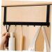 PRETYZOOM Aluminum Bedroom Back Hooks Rack with Coat Hanging Hangers Bags Bathroom Door Hats Overdoor Metal - Buy Online on GoSupps.com