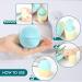 DIY Bath Bomb Press Kit - Hand-Press Molds for Crafting Sphere Round Bombs | Create Your Own Bath Bombs at Home! - Buy Online on GoSupps.com