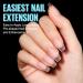 Tomicca Ballerina Short Nail Tips - 450 Full Cover Soft Gel Tips Pre-shaped Matt Art Nails 15 Sizes for Geln gel - Buy Online on GoSupps.com