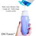 Silicone Travel Bottles Set - TSA-Compliant BPA-Free 7-Piece Spout-Proof Travel Accessories for Body Care | OW Travel - Buy Online on GoSupps.com